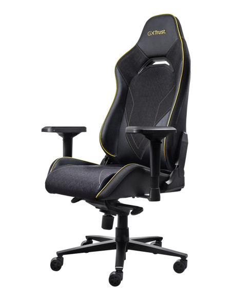 Trust Gxt 721 Ruya Pro - Wysokiej Jakości Wygodne Krzesło Do Gier (Czarne)
