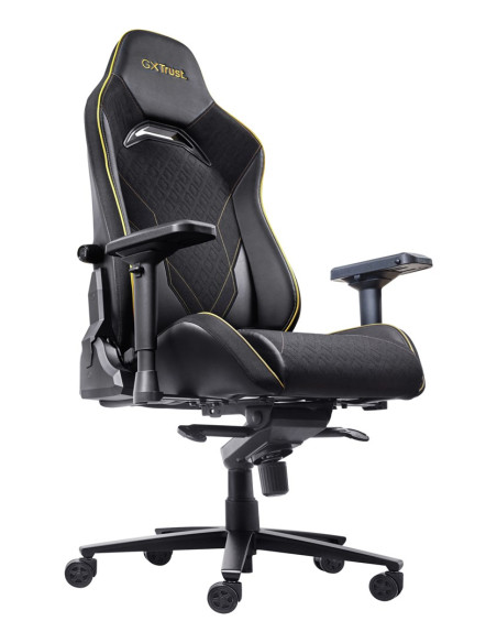 Trust Gxt 721 Ruya Pro - Wysokiej Jakości Wygodne Krzesło Do Gier (Czarne)