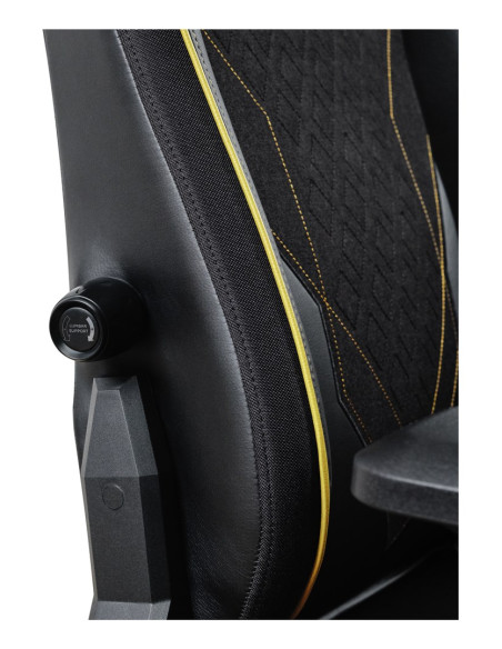 Trust Gxt 721 Ruya Pro - Wysokiej Jakości Wygodne Krzesło Do Gier (Czarne)
