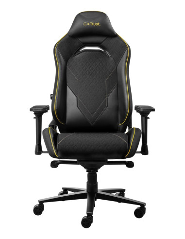 Trust Gxt 721 Ruya Pro - Wysokiej Jakości Wygodne Krzesło Do Gier (Czarne)
