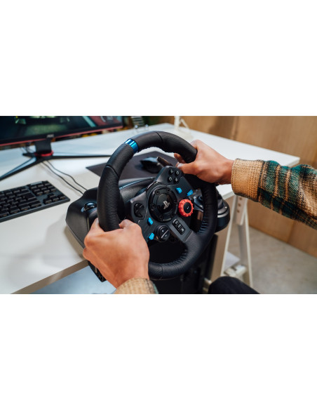Logitech G 941-000113 Kontroler Gier Czarny Usb Kierownica + Pedały Analogowa/Cyfrowa Pc, Playstation 4, Playstation 5, Playstat