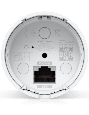 Ubiquiti U7 Mesh 5000 Mbit/S Biały Obsługa Poe