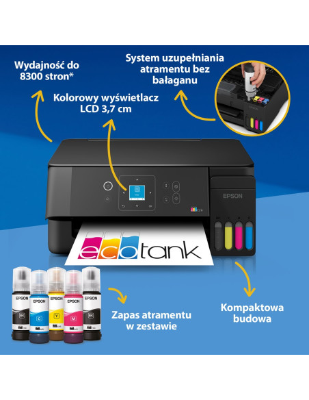 Urządzenie Wielofunkcyjne Epson Ecotank L3361