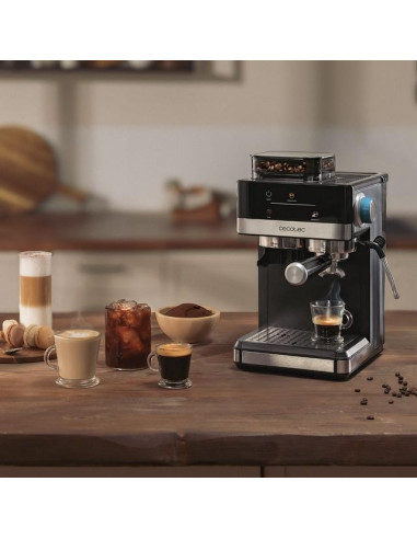 Cecotec Power Espresso 20 Grind Półautomatyczny Ekspres Do Espresso 1,7 L