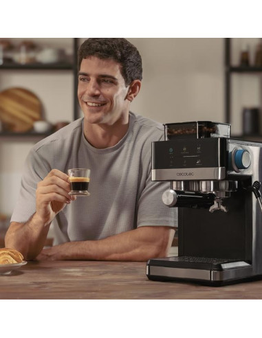 Cecotec Power Espresso 20 Grind Półautomatyczny Ekspres Do Espresso 1,7 L