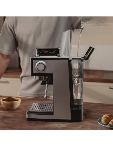 Cecotec Power Espresso 20 Grind Półautomatyczny Ekspres Do Espresso 1,7 L