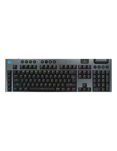 Logitech G G915 X Lightspeed Klawiatura Gaming Usb + Rf Wireless + Bluetooth Qwerty Amerykański Międzynarodowy Czarny