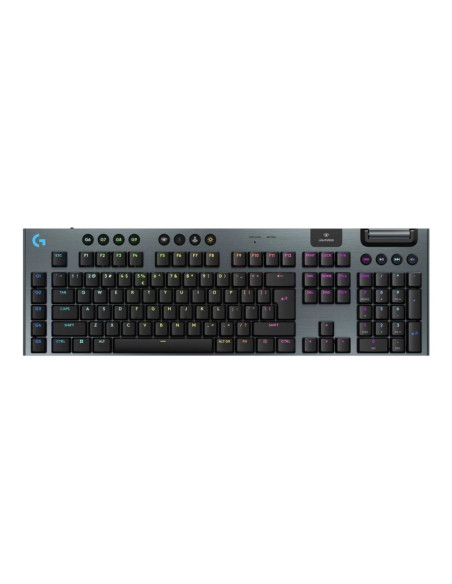 Logitech G G915 X Lightspeed Klawiatura Gaming Usb + Rf Wireless + Bluetooth Qwerty Amerykański Międzynarodowy Czarny