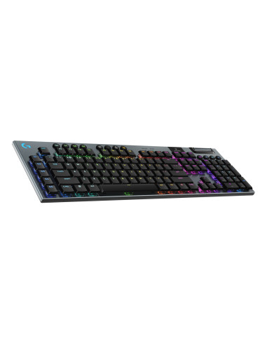 Logitech G G915 X Lightspeed Klawiatura Gaming Usb + Rf Wireless + Bluetooth Qwerty Amerykański Międzynarodowy Czarny
