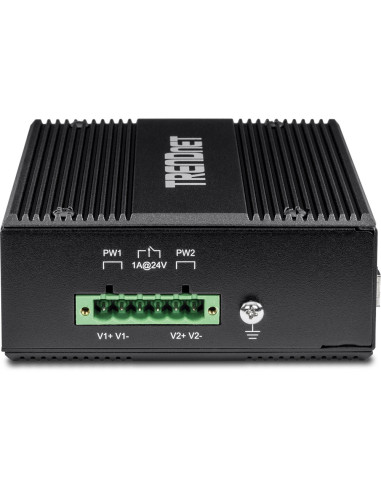 Trendnet Industrial Switch 8-Port Gbit Poe+ 24-56V Din-Rail