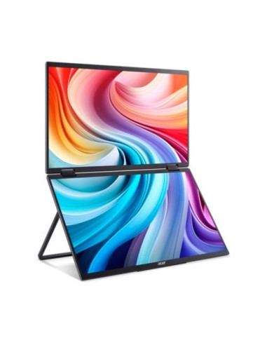 Acer Pd163Qt Przenośny Monitor Czarny 39,6 Cm (15.6") 1920 X 1080 Px