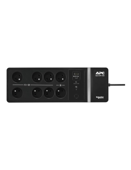 Apc Be1050G2-Fr Zasilacz Ups Czuwanie (Offline) 1,05 Kva 600 W 8 X Gniazdo Sieciowe