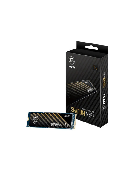 Msi Spatium M452 Pcie 4.0 Nvme M.2 1Tb Urządzenie Ssd Pci Express 4.0 3D Nand