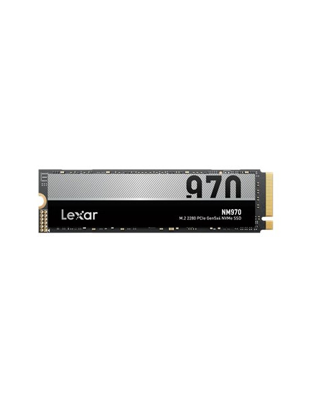 Lexar Ssd | Nm970 | 1000 Gb | Ssd Form Factor M.2 2280 | Solid-State Drive Interface Pcie Gen 5X4 | Read Speed 11000 Mb/S | Writ