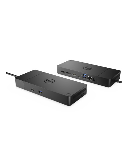 Dell Wd19S-130W Przewodowa Usb 3.2 Gen 2 (3.1 Gen 2) Type-C Czarny