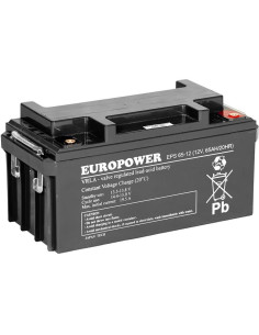 Akumulator Agm Europower Serii Eps 12V 65Ah (Żywotność 8-12 Lat)