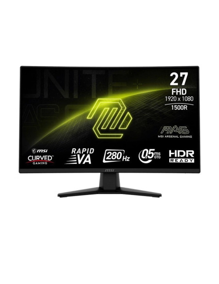 Msi Mag 274Cxf Monitor Komputerowy 68,6 Cm (27") 1920 X 1080 Px Full Hd Czarny