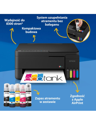 Urządzenie Wielofunkcyjne Epson Ecotank L3351