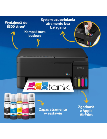 Urządzenie Wielofunkcyjne Epson Ecotank L3351