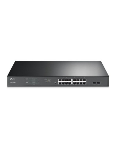 Tp-Link Tl-Sg1218Mpe Zarządzany L2 Gigabit Ethernet (10/100/1000) Obsługa Poe 1U Czarny