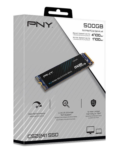 Pny Cs2241 1Tb M.2 Nvme Pci Express 4.0 3D Nand