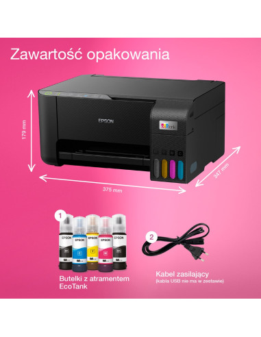 Urz. Wielofunkcyjne Epson Ecotank L3270 Wifi Czarny