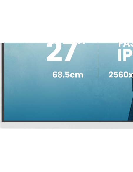 Iiyama G-Master Gb2771Qsu-W1 Monitor Komputerowy 68,6 Cm (27") 2560 X 1440 Px Wide Quad Hd Biały