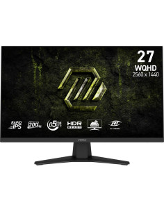 Msi Mag 274Qf E20 Monitor Komputerowy 68,6 Cm (27") 2560 X 1440 Px Wide Quad Hd Lcd Czarny