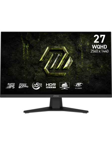 Msi Mag 274Qf E20 Monitor Komputerowy 68,6 Cm (27") 2560 X 1440 Px Wide Quad Hd Lcd Czarny
