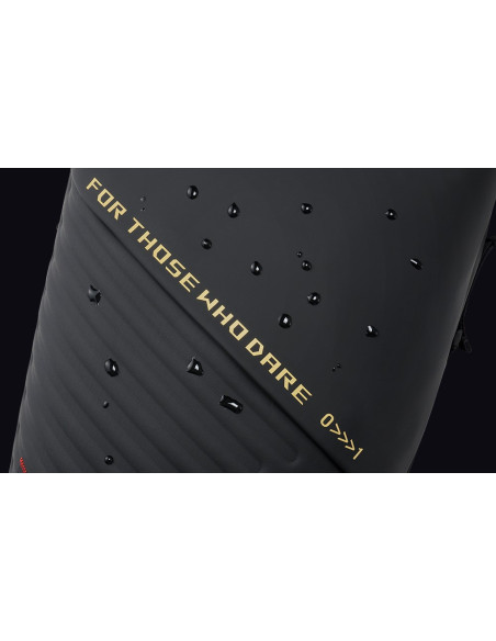 Asus Rog Slash Backpack Edition 20 Plecak Plecak Rolowany Czarny Poliester, Skóra Woskowana (Pull Up)