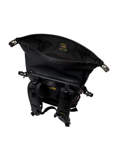 Asus Rog Slash Backpack Edition 20 Plecak Plecak Rolowany Czarny Poliester, Skóra Woskowana (Pull Up)