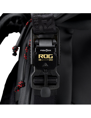 Asus Rog Slash Backpack Edition 20 Plecak Plecak Rolowany Czarny Poliester, Skóra Woskowana (Pull Up)
