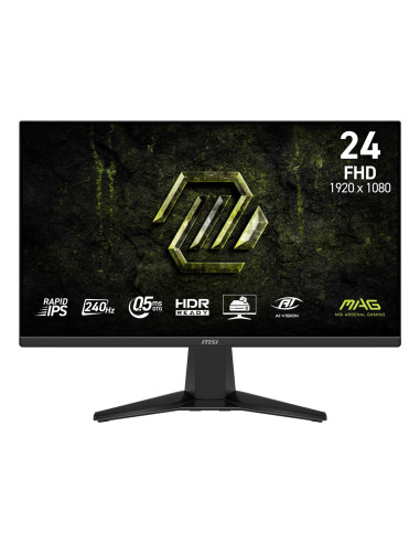 Msi Mag 245F X24 Monitor Komputerowy 60,5 Cm (23.8") 1920 X 1080 Px Full Hd Lcd Czarny