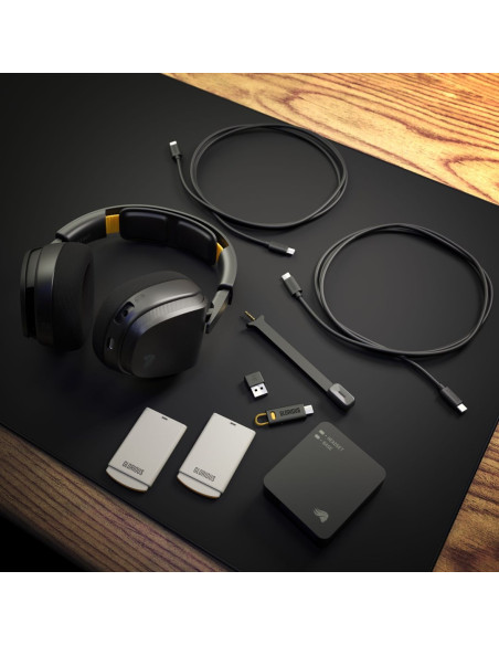Glorious Gaming Ghs Wireless Infiniteplay Zestaw Słuchawkowy Bezprzewodowy Opaska Na Głowę Bluetooth Podstawka Do Ładowania Czar