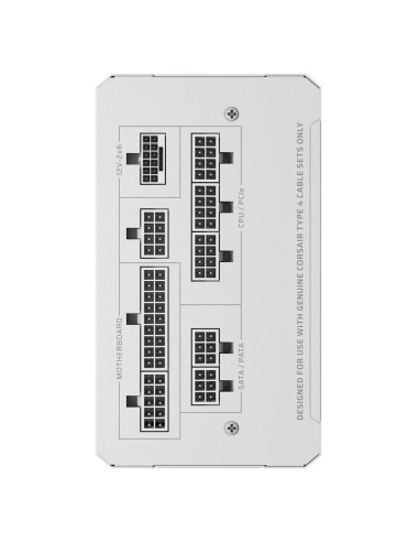 Corsair Rm Series Rm1000E Moduł Zasilaczy 1000 W 24-Pin Atx Atx Biały