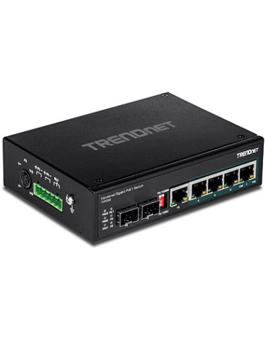 Przełącznik Przemysłowy Trendnet 6 Portów Gbit Poe+ Metal