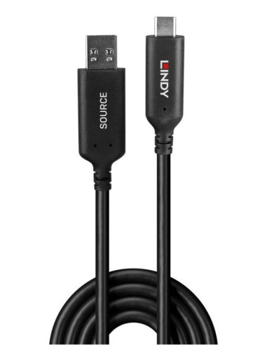 10M Kabel Hybrydowy Usb 3.2 Gen 1 Typu A Do C Lindy