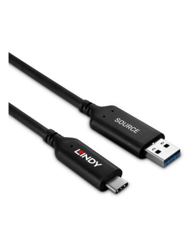 10M Kabel Hybrydowy Usb 3.2 Gen 1 Typu A Do C Lindy