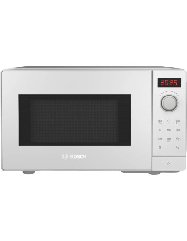 Bosch Serie 2 Ffl023Mw0 Kuchenka Mikrofalowa Biały Mikrofalówka Solo Blat 20 L 800 W