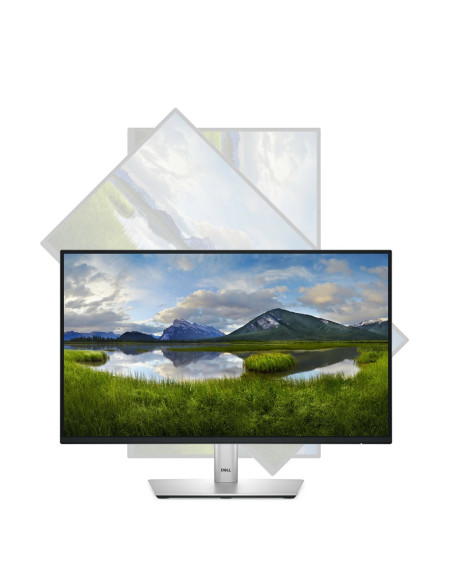 Dell P Series P2225H Monitor Komputerowy 54,6 Cm (21.5") 1920 X 1080 Px Full Hd Lcd Czarny, Srebrny