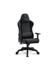 Sense7 Spellcaster Fuku Czarny / Fotel Gamingowy / Materiał / Regulowany / Kółka / Nośność 150 Kg