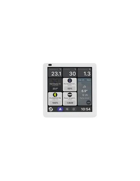 Shelly · Unterputz · "Wall Display X1I Silver" · Smart Home Steuerzentrale · 4" · Wlan · Bt · Silber