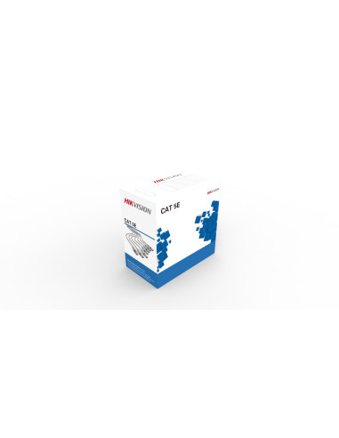 Hikvision Ds-1Ln5E-E/E Kabel Sieciowy Czarny 305 M Cat5E U/Utp (Utp)