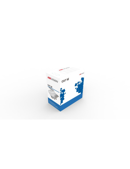 Hikvision Ds-1Ln5E-E/E Kabel Sieciowy Czarny 305 M Cat5E U/Utp (Utp)