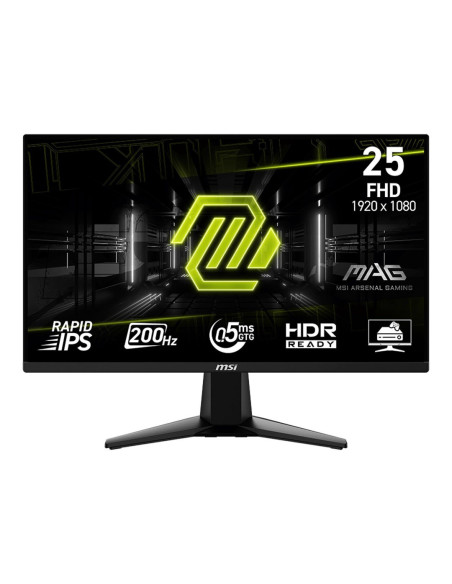 Msi Mag 255F E20 Monitor Komputerowy 62,2 Cm (24.5") 1920 X 1080 Px Full Hd Lcd Czarny