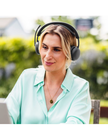 Logitech Zone Wireless 2 Es Zestaw Słuchawkowy Przewodowy I Bezprzewodowy Opaska Na Głowę Połączenia/Muzyka Usb Type-C Bluetooth