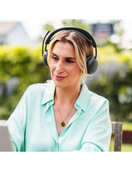 Logitech Zone Wireless 2 Es Zestaw Słuchawkowy Przewodowy I Bezprzewodowy Opaska Na Głowę Połączenia/Muzyka Usb Type-C Bluetooth