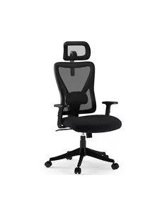 Sense7 Tone Black / Fotel Ergonomiczny Biurowy / Nośność 130 Kg