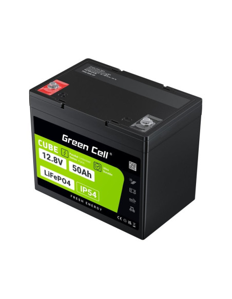 Green Cell Cube Akumulator Lifepo4 50Ah 12V/12.8V 640Wh Lfpgc12V50Ah