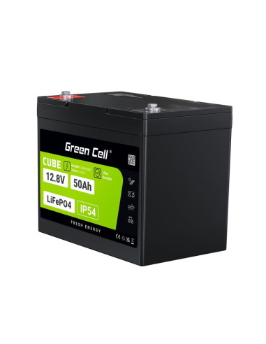 Green Cell Cube Akumulator Lifepo4 50Ah 12V/12.8V 640Wh Lfpgc12V50Ah